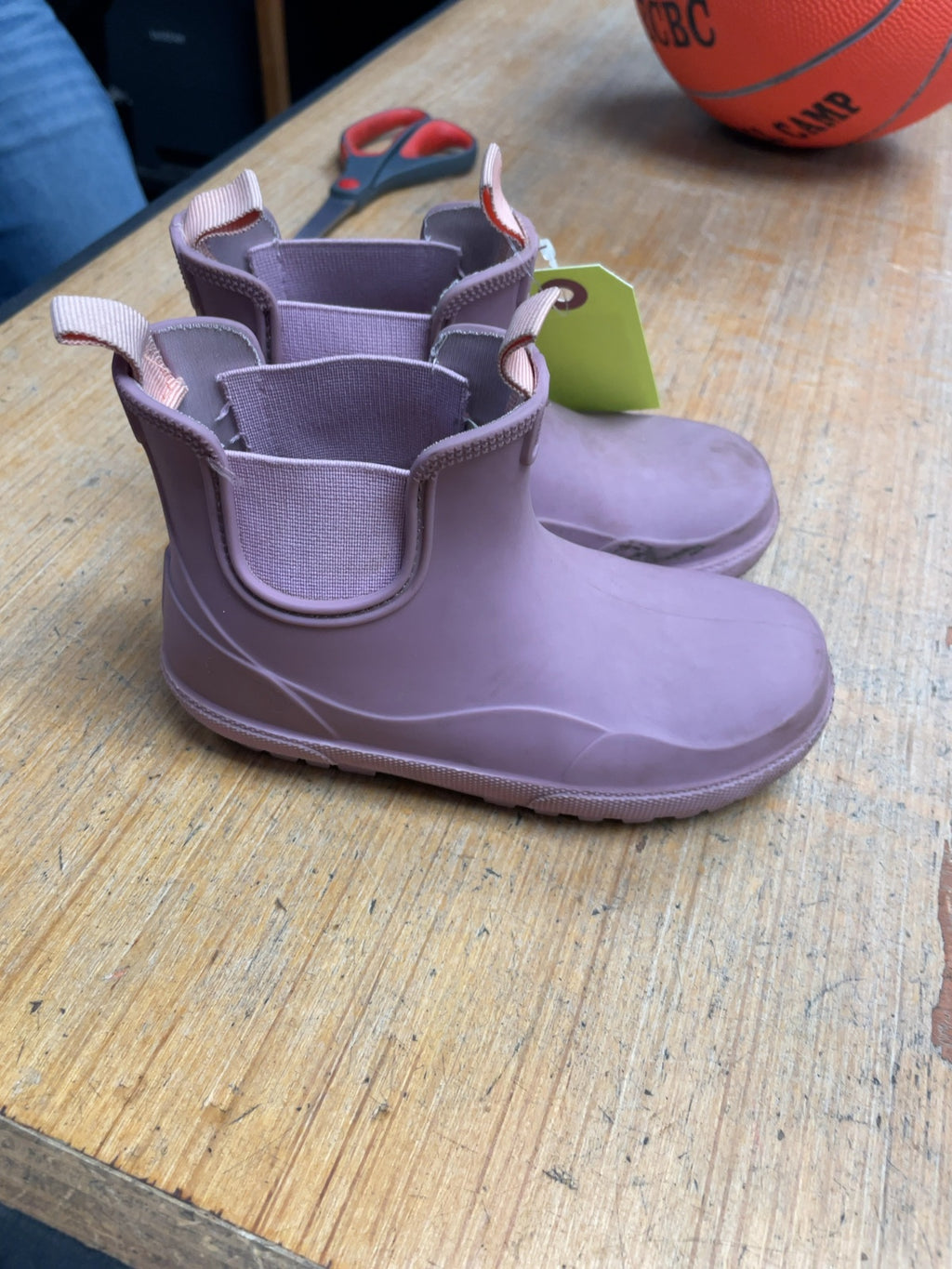 George Chelsea Rain Boots Size 10C Purple