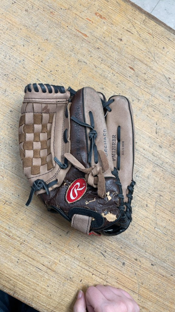 Rawlings PM125RBR 12.5" Left Handed Baseball Glove