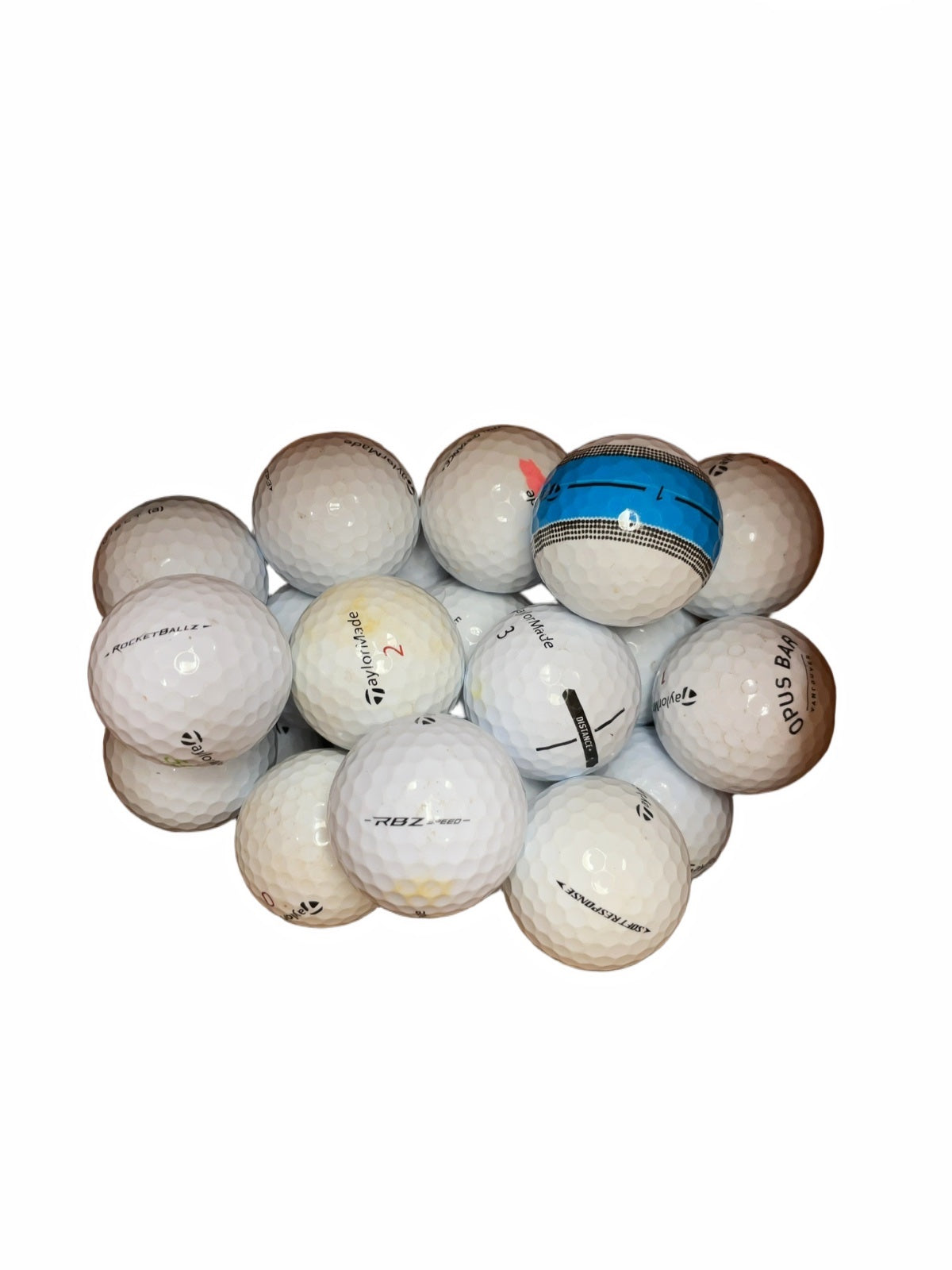 24 TaylorMade Golf Balls Mix