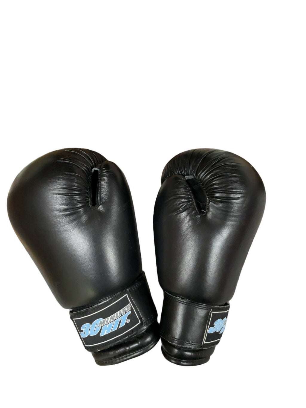 30 Minute Hit 10 oz Black Boxing Gloves