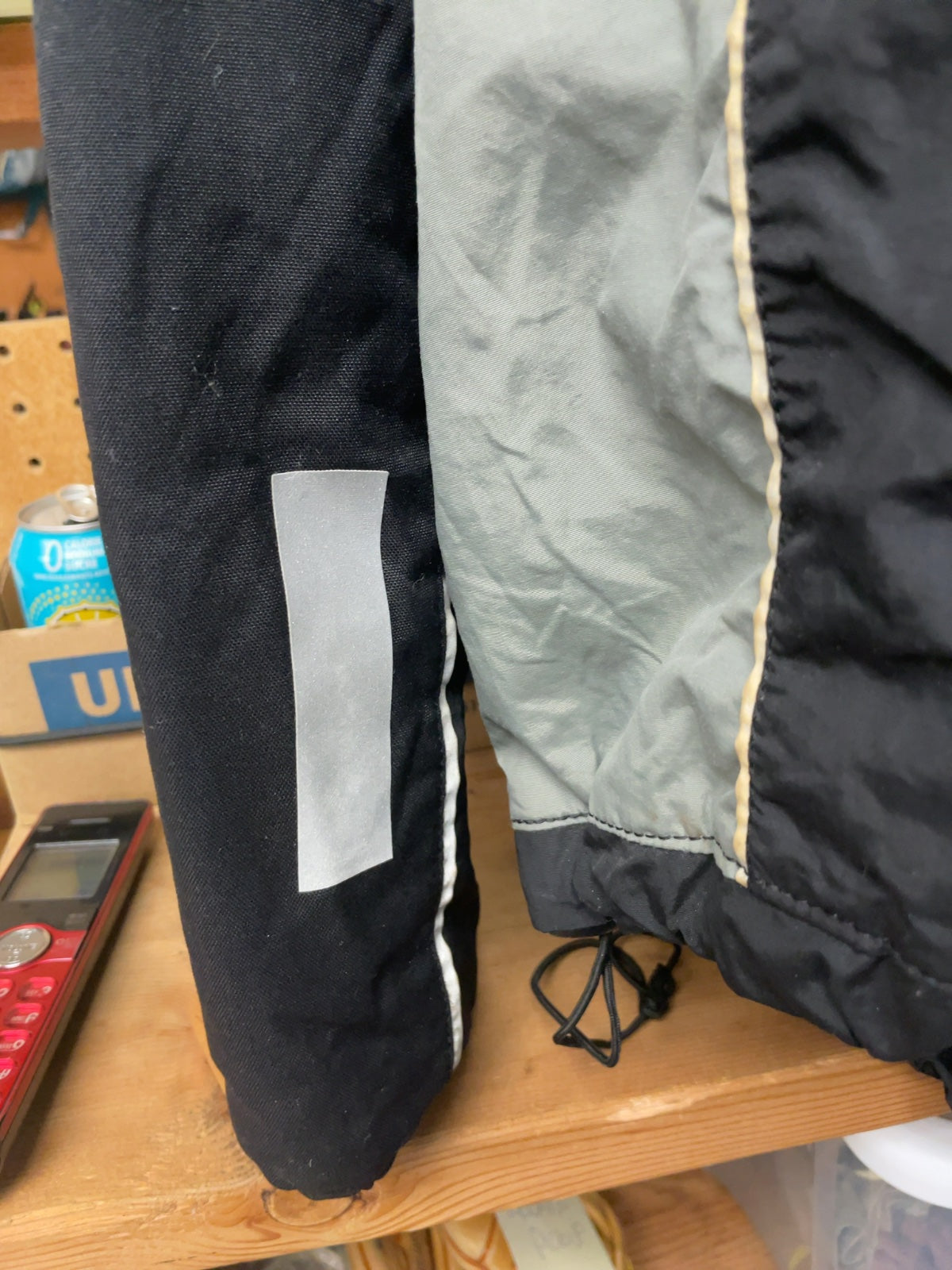 Activa Jacket Shell Large Reflective Black/Grey
