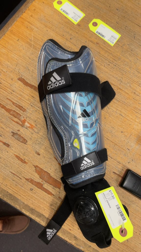 Adidas Adult Soccer Shin Pads - Blue/Black