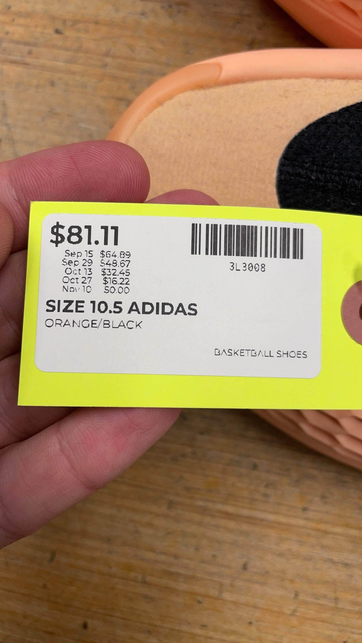 Adidas AE 1 Size 10.5 US Basketball Shoes