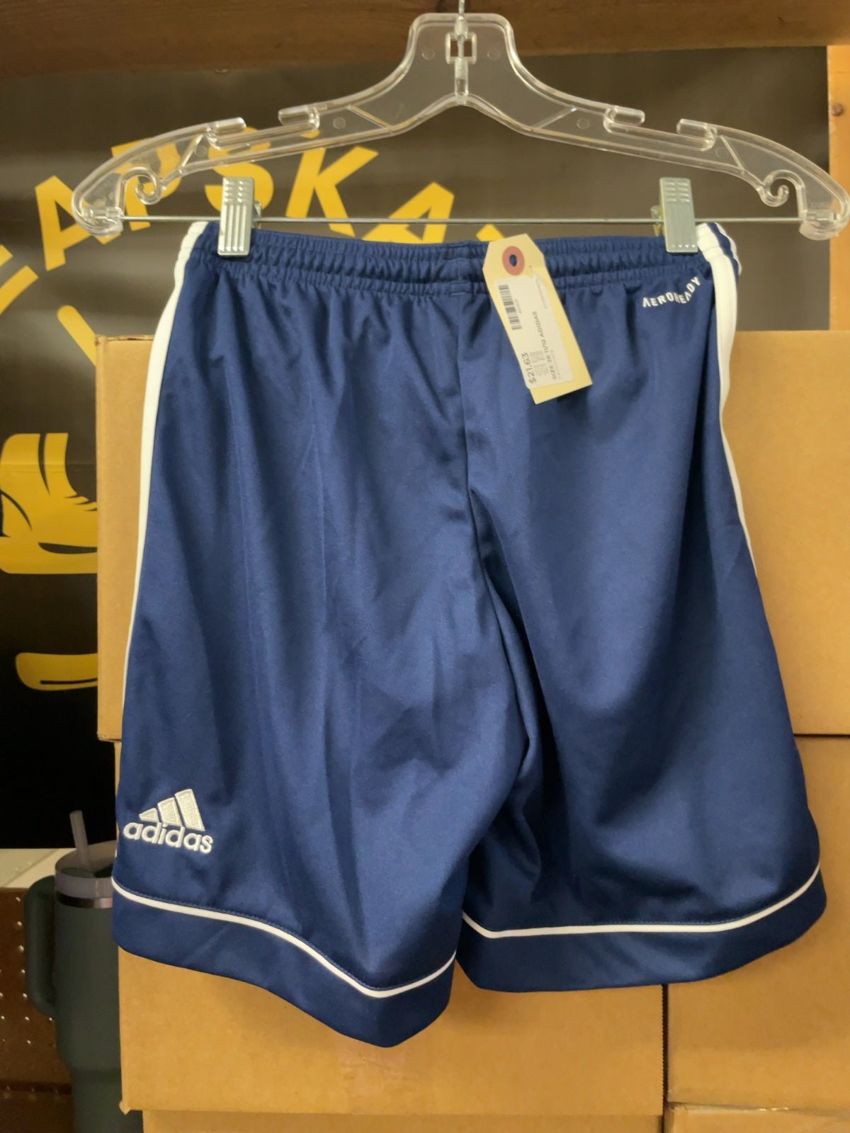 Adidas Aeroready JR 11/12 Soccer Shorts