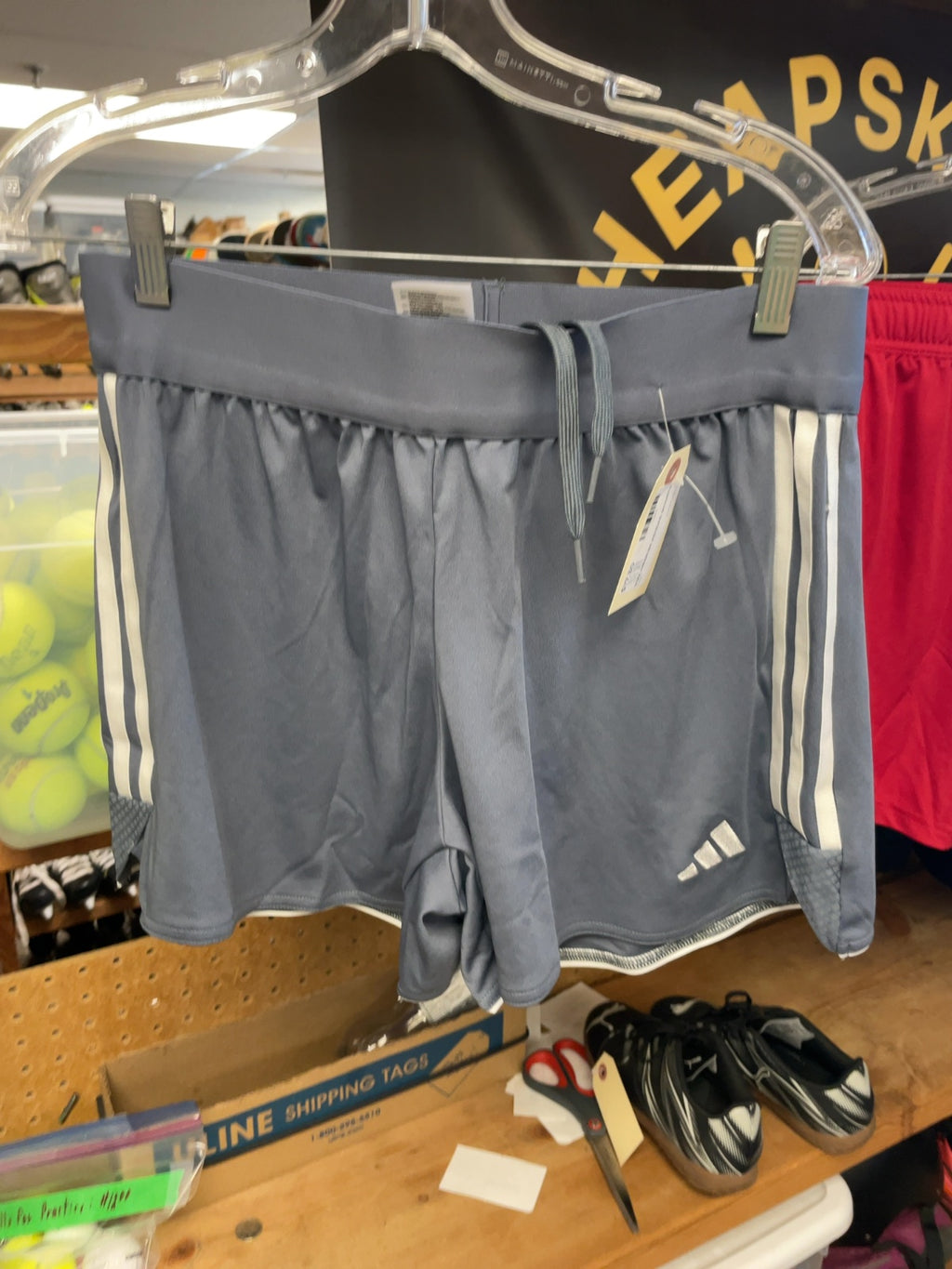 Adidas Aeroready Medium Grey Soccer Shorts