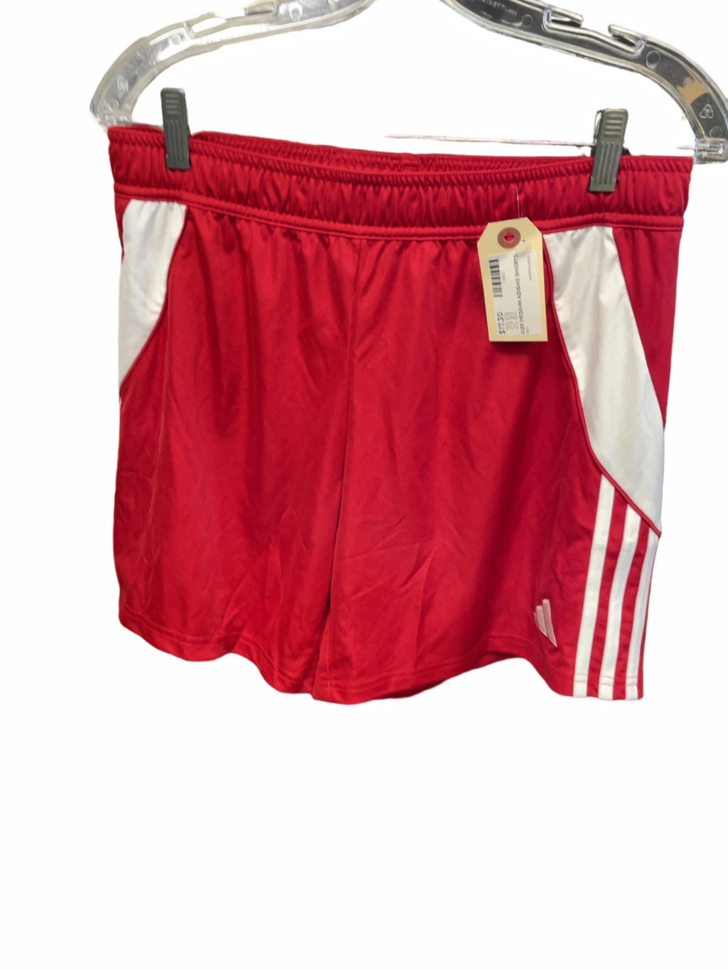 Adidas Aeroready Size Medium Red Soccer Shorts