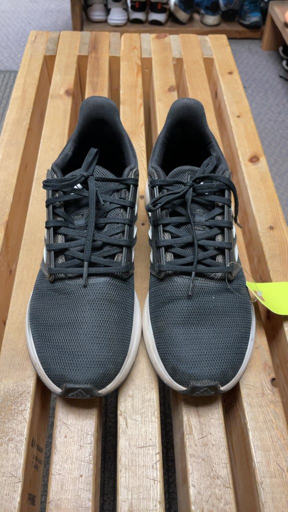 Adidas Black Cloudfoam Running Shoes - Size 9