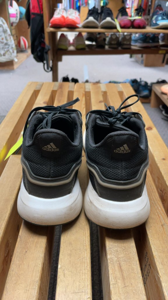 Adidas Black Cloudfoam Running Shoes - Size 9