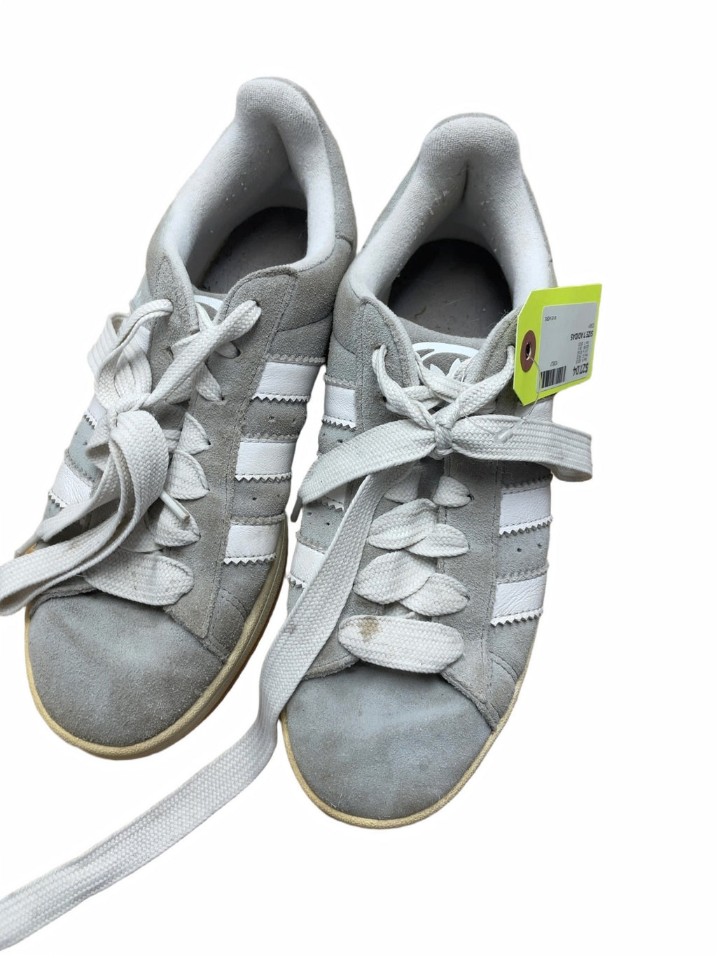 Adidas Campus Size 7 US Grey Suede Sneakers
