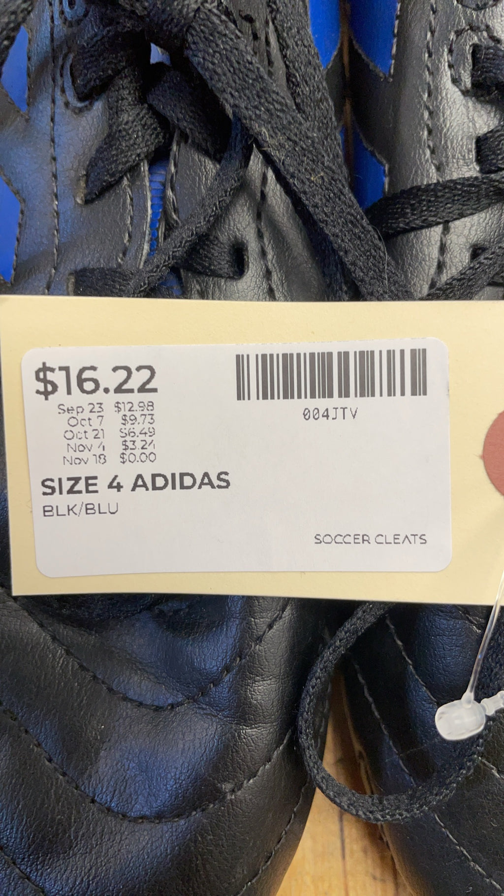 Adidas Copa Pure.4 Size 4 US Soccer Cleats