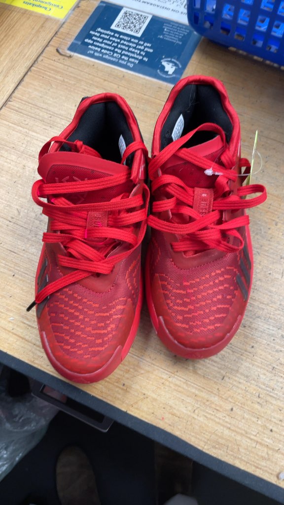 Adidas D.O.N. Issue 4 Basketball Shoes - Red - Size 4