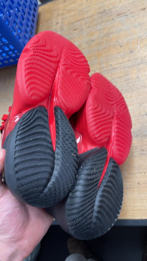 Adidas D.O.N. Issue 4 Basketball Shoes - Red - Size 4