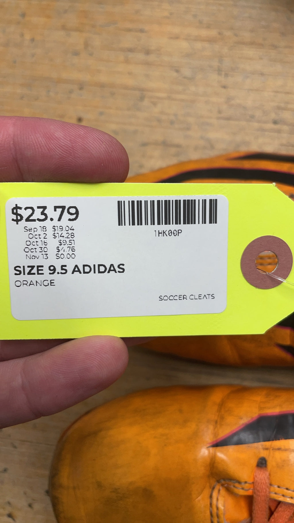 Adidas F5 Size 9.5 US Soccer Cleats