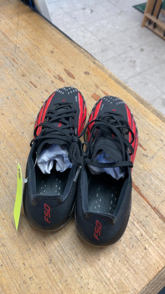 Adidas F50 Soccer Cleats - Size 7 - Black/Red