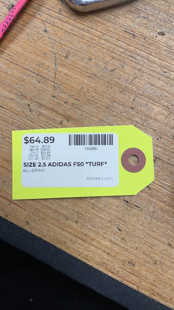 Adidas F50 Turf Soccer Cleats