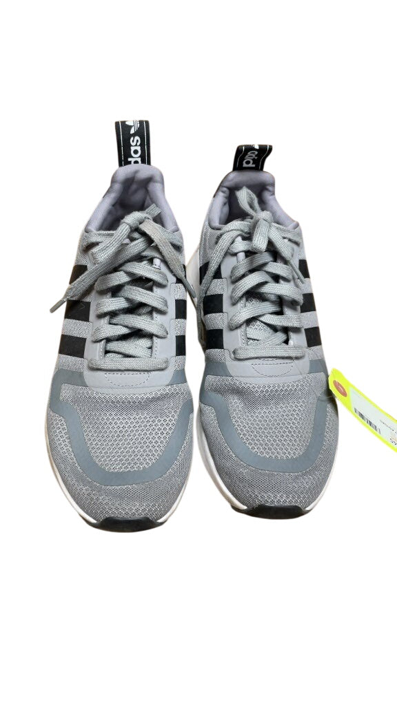 Adidas Grey/Black Running Shoes - Size 7