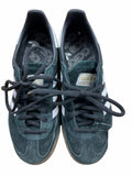 Adidas Handball Spezial Size 4 US Green Suede Sneakers