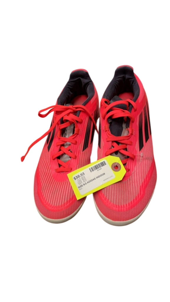 Adidas Indoor Soccer Shoes Size 8.5 Red