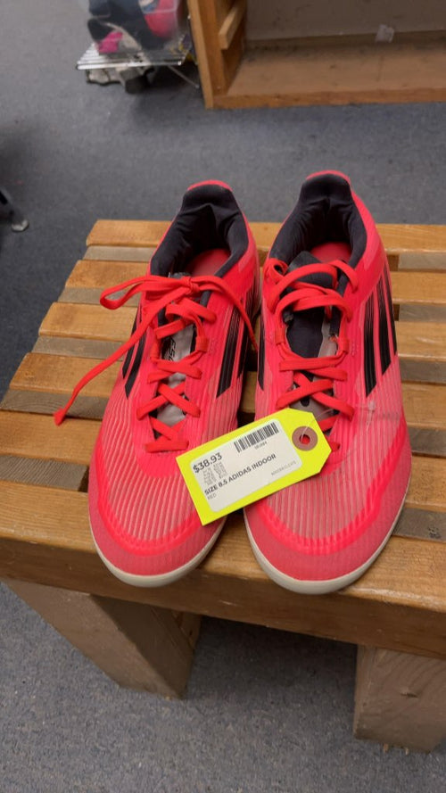 Adidas Indoor Soccer Shoes Size 8.5 Red