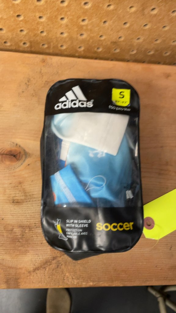 Adidas Junior F50 Pro Lite Soccer Shin Pads - Blue