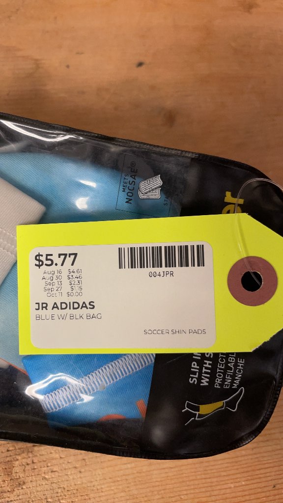 Adidas Junior F50 Pro Lite Soccer Shin Pads - Blue