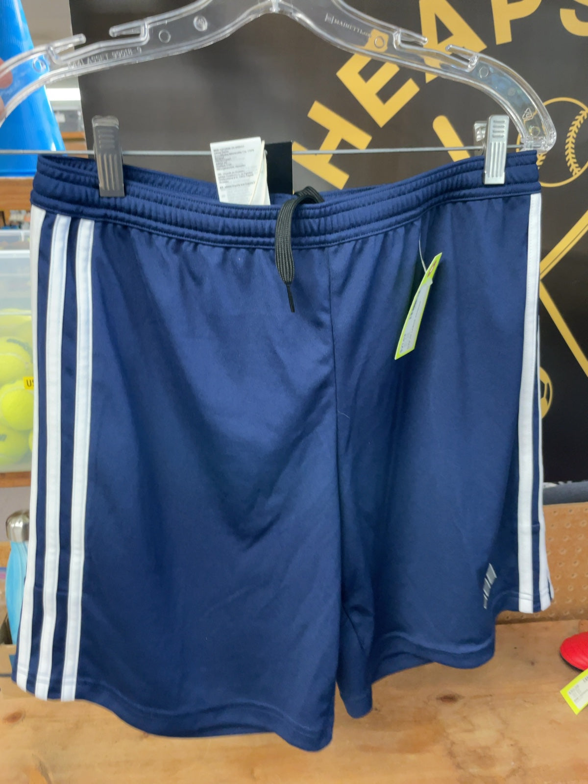 Adidas Junior Large Blue Soccer Shorts
