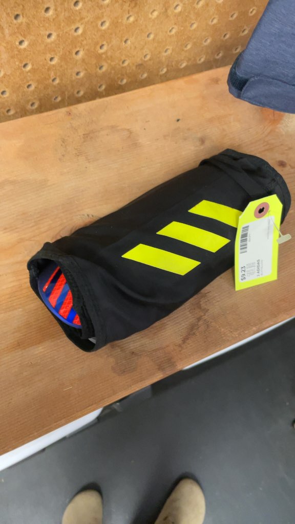 Adidas Junior Soccer Shin Guards - Black/Yellow