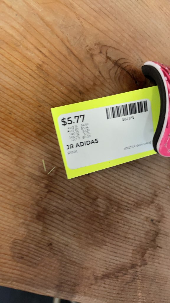 Adidas Junior Soccer Shin Pads - Pink