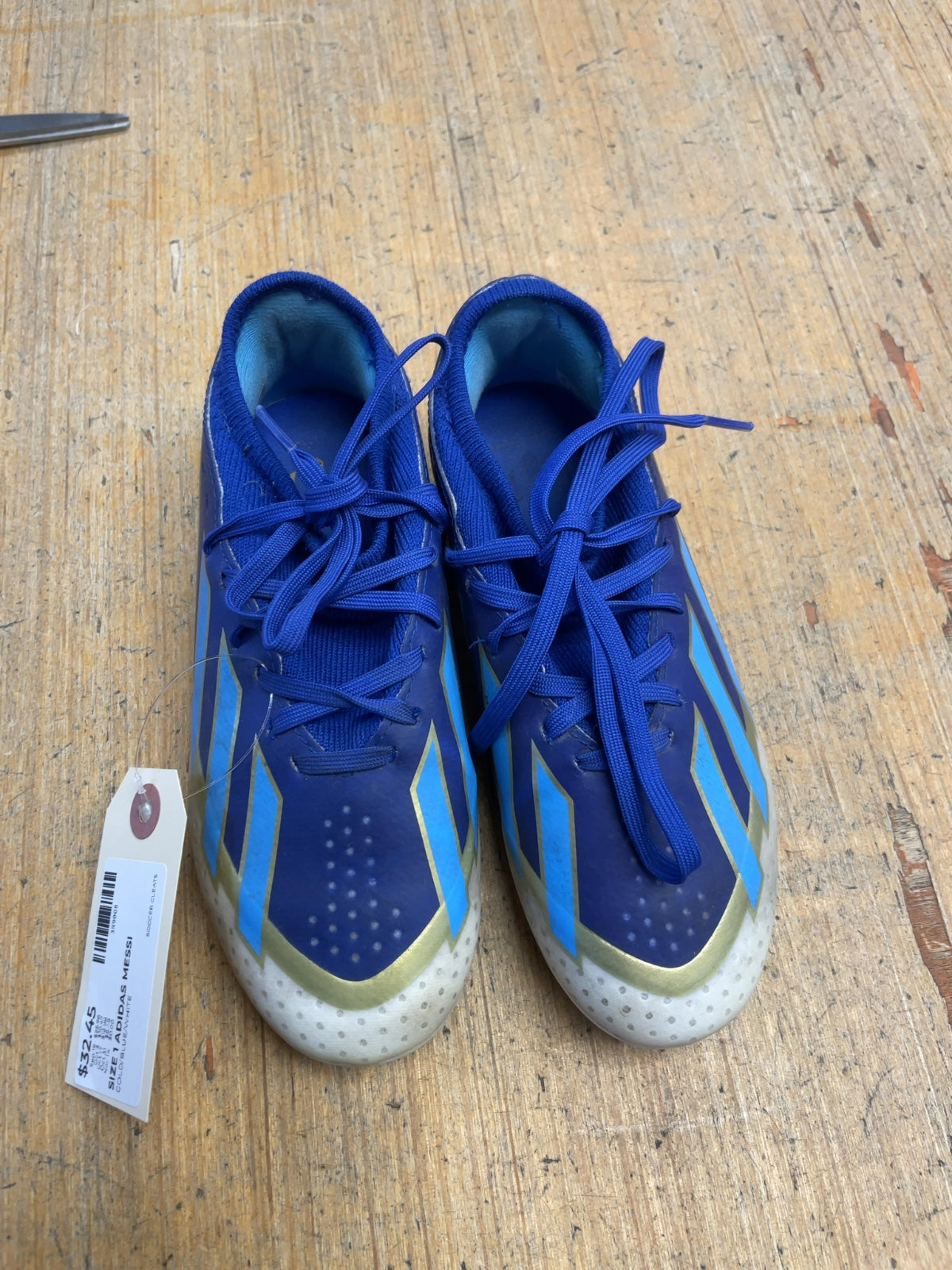 Adidas Messi Size 1 Soccer Cleats