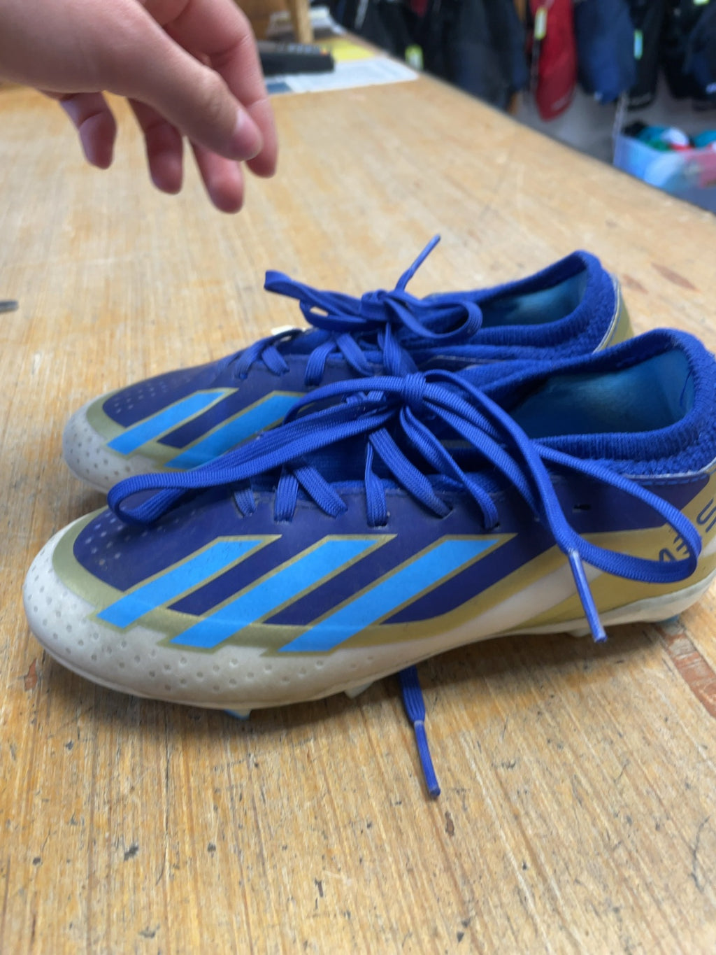 Adidas Messi Size 1 Soccer Cleats