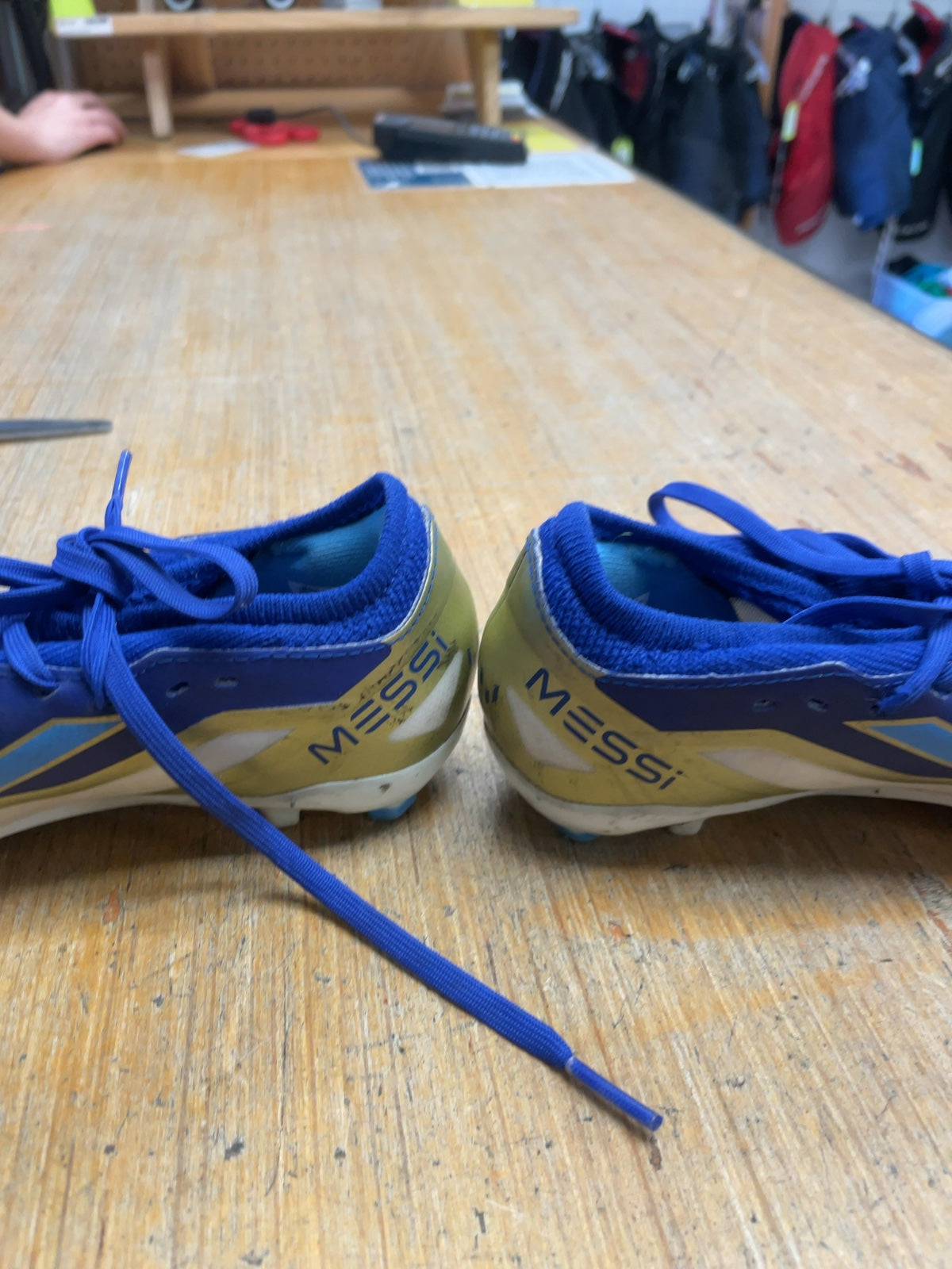 Adidas Messi Size 1 Soccer Cleats