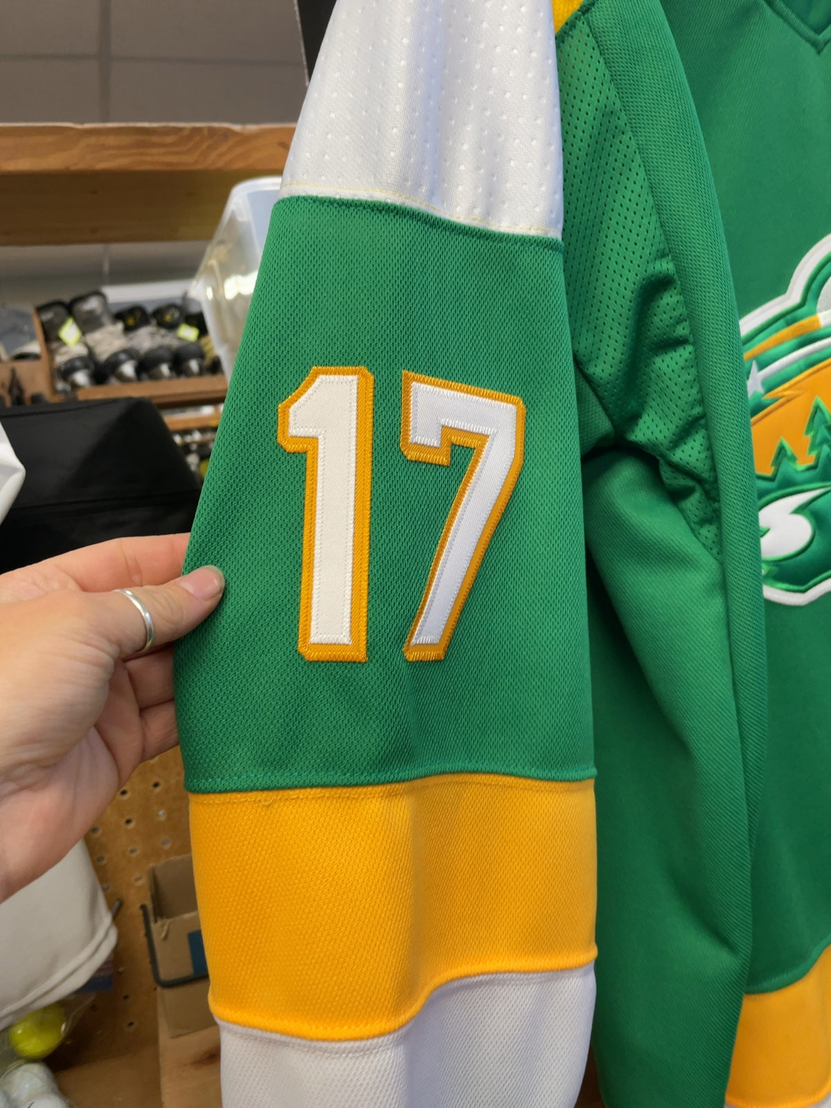 Adidas Minnesota Wild Marcus Foligno #17 Jersey Size Large