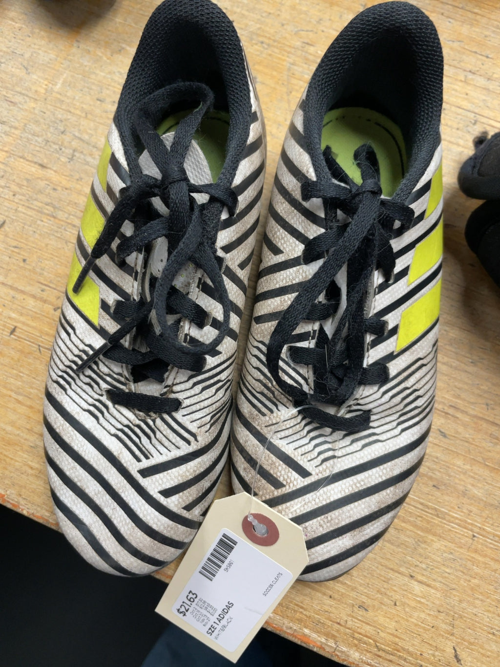 Adidas Nemeziz Size 1 Soccer Cleats