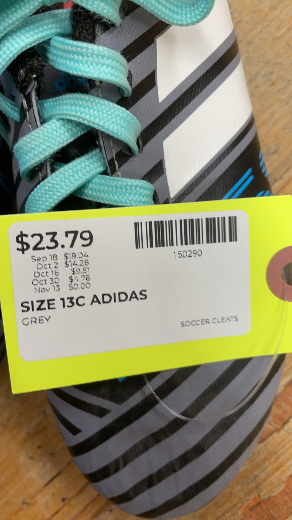 Adidas Nemeziz Size 13C Soccer Cleats