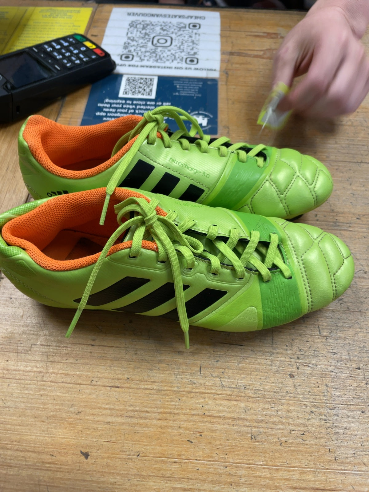 Adidas Nitrocharge 3.0 Size 7 Soccer Cleats