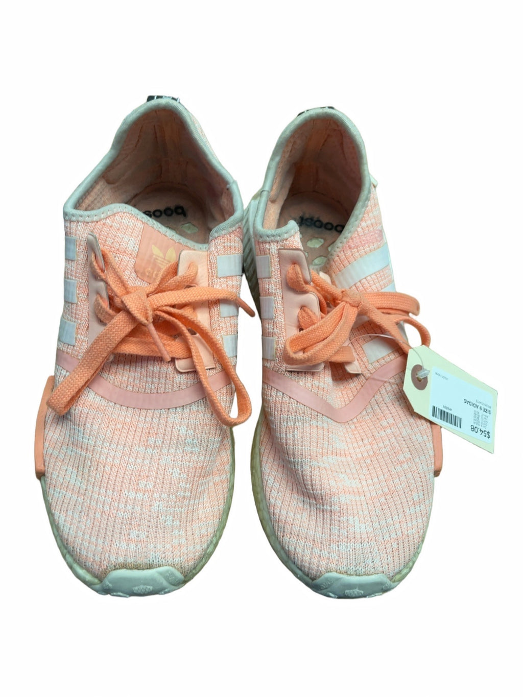 Adidas NMD R1 Size 9 Pink/White Sneakers
