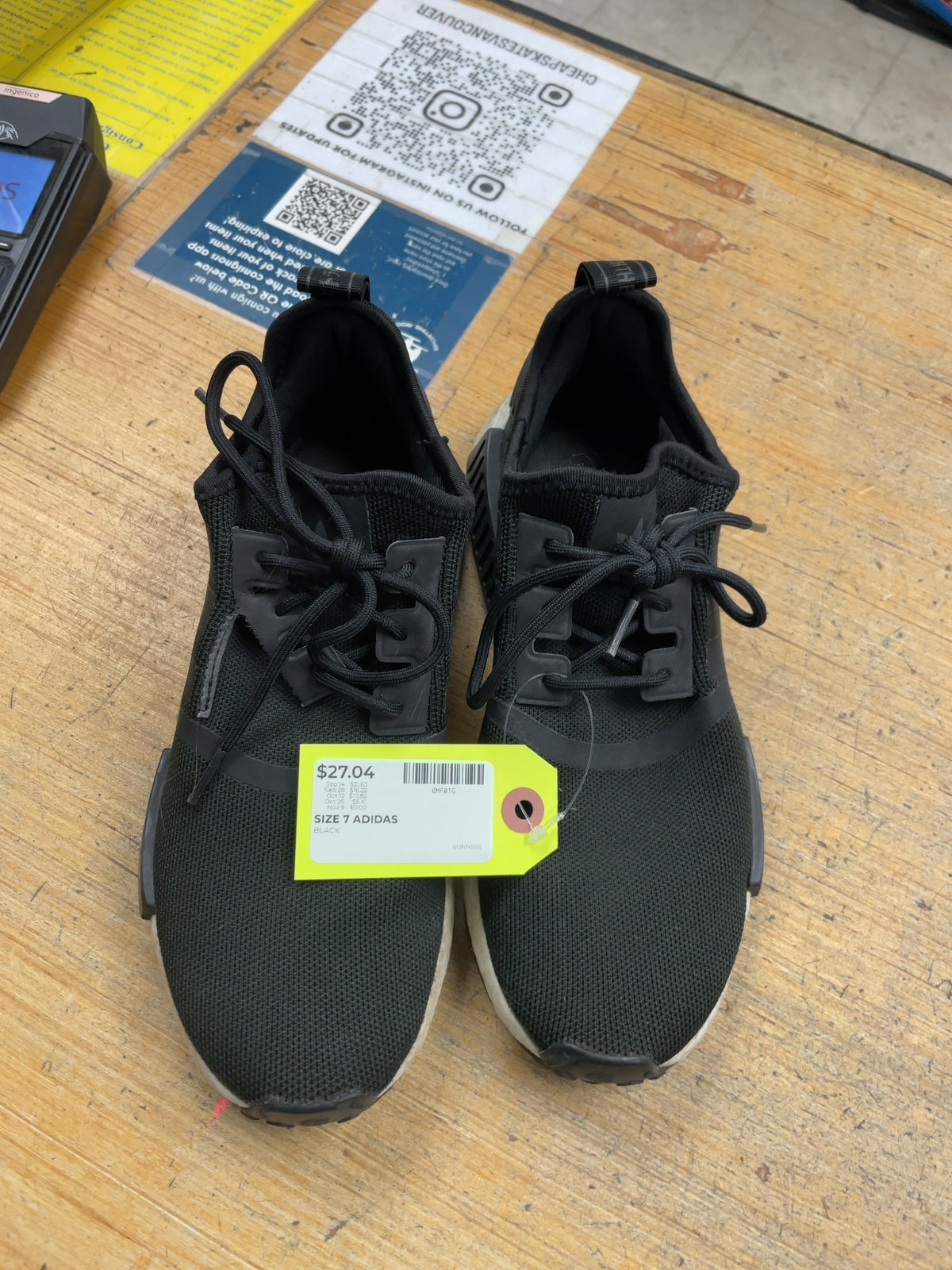 Adidas NMD Size 7 Black Runners