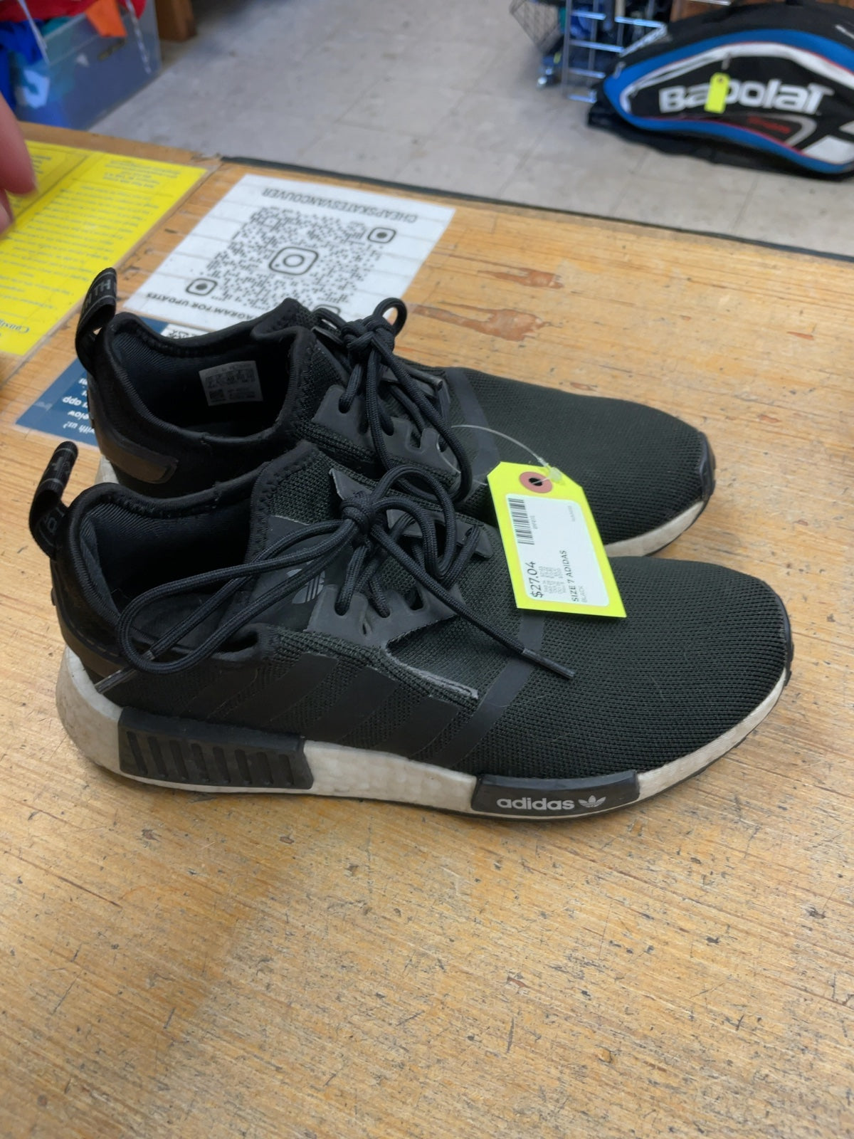 Adidas NMD Size 7 Black Runners