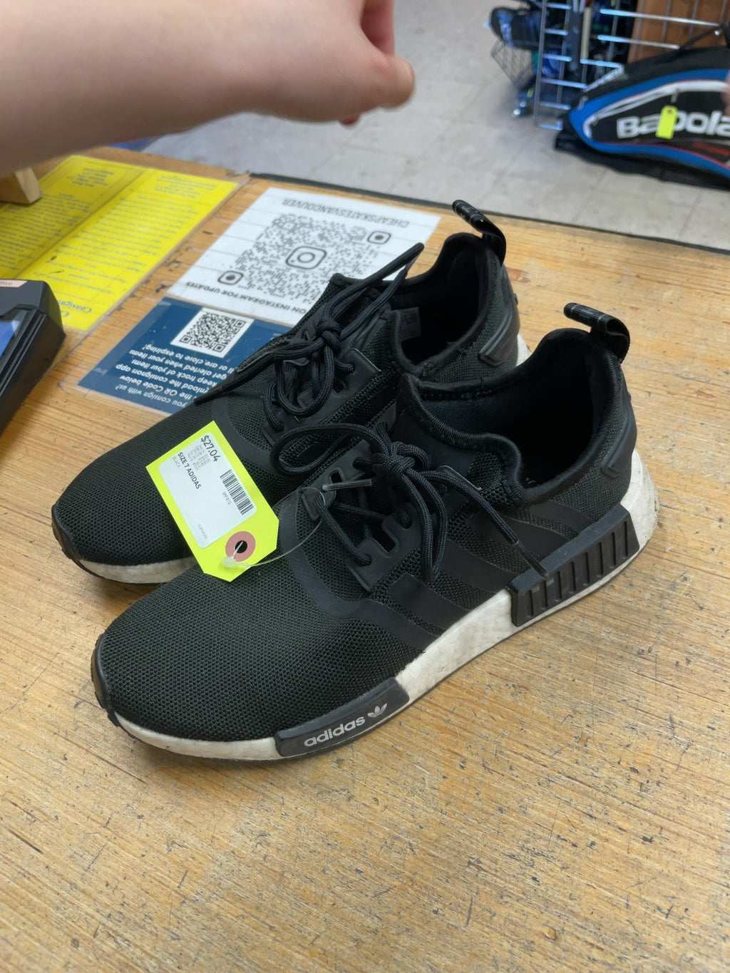 Adidas NMD Size 7 Black Runners