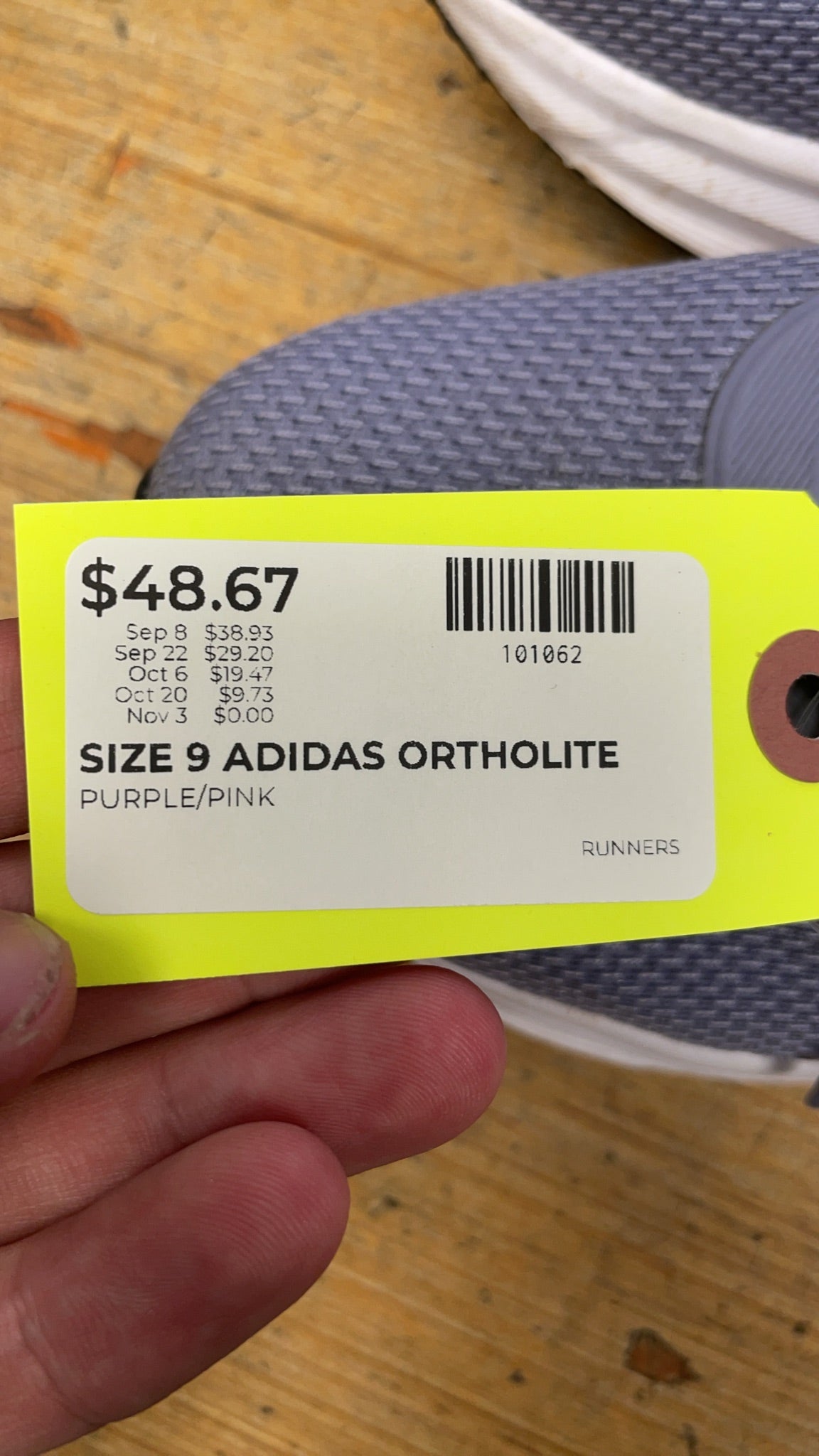 Adidas Ortholite Women's Running Shoes - Size 9