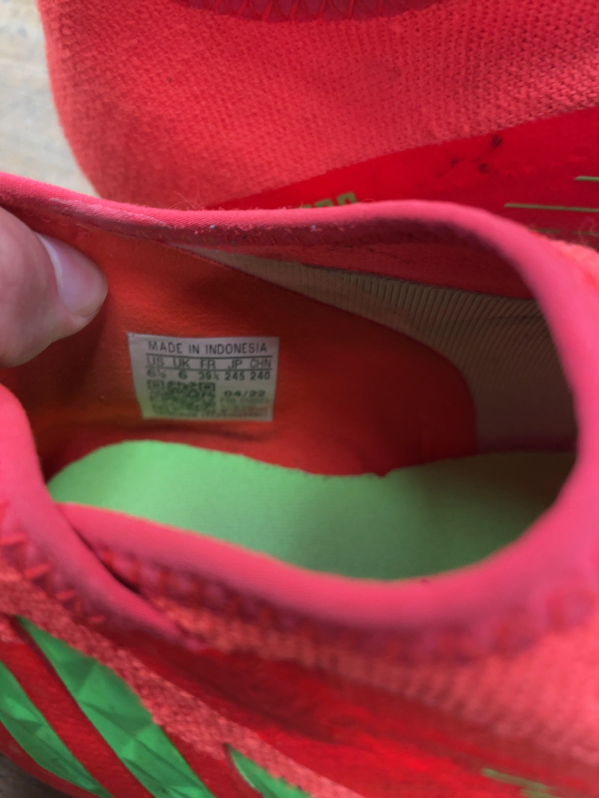 Adidas Predator 6.5 US Soccer Cleats