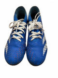 Adidas Predator Size 10 Blue Soccer Cleats