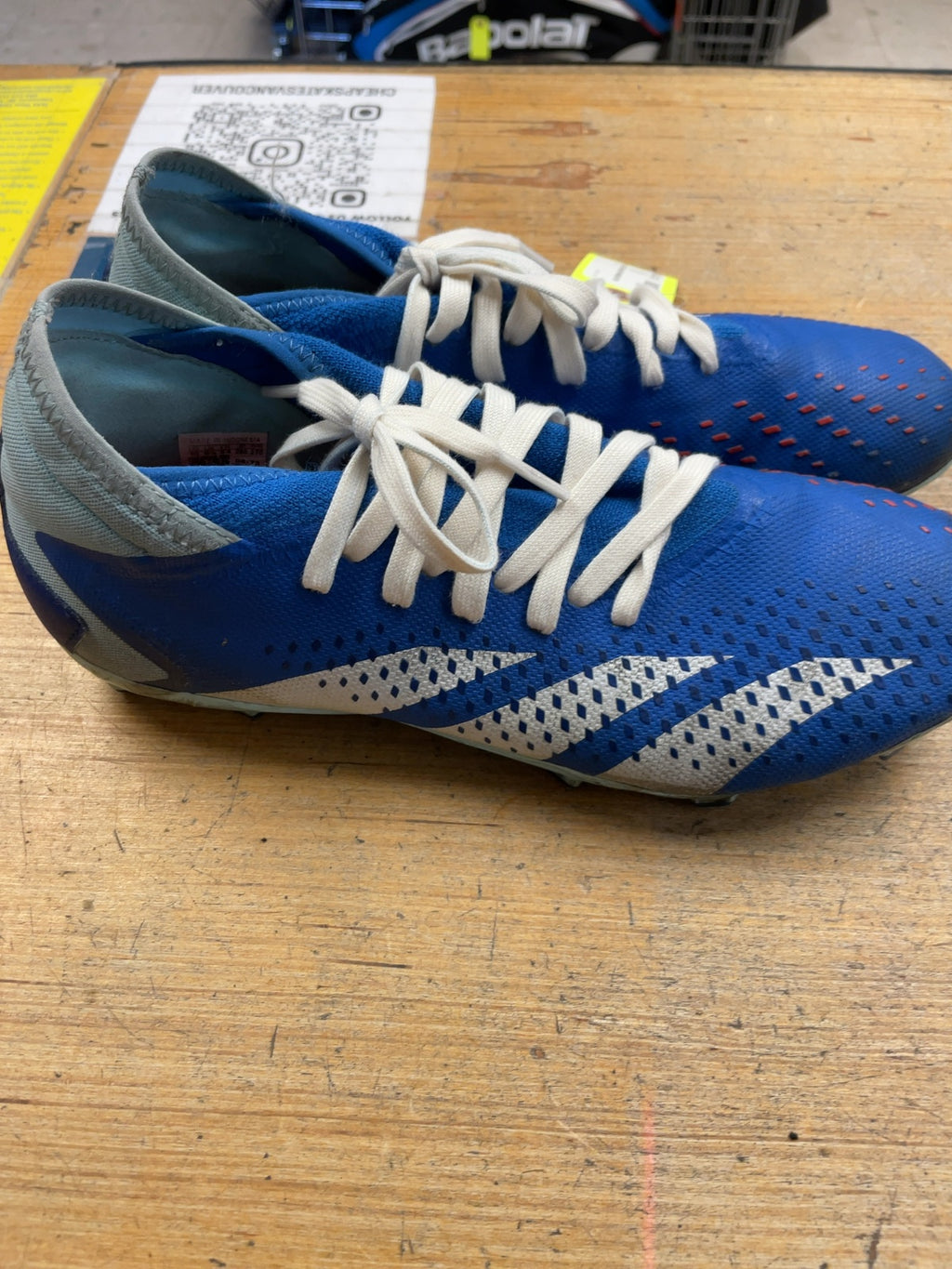 Adidas Predator Size 10 Blue Soccer Cleats