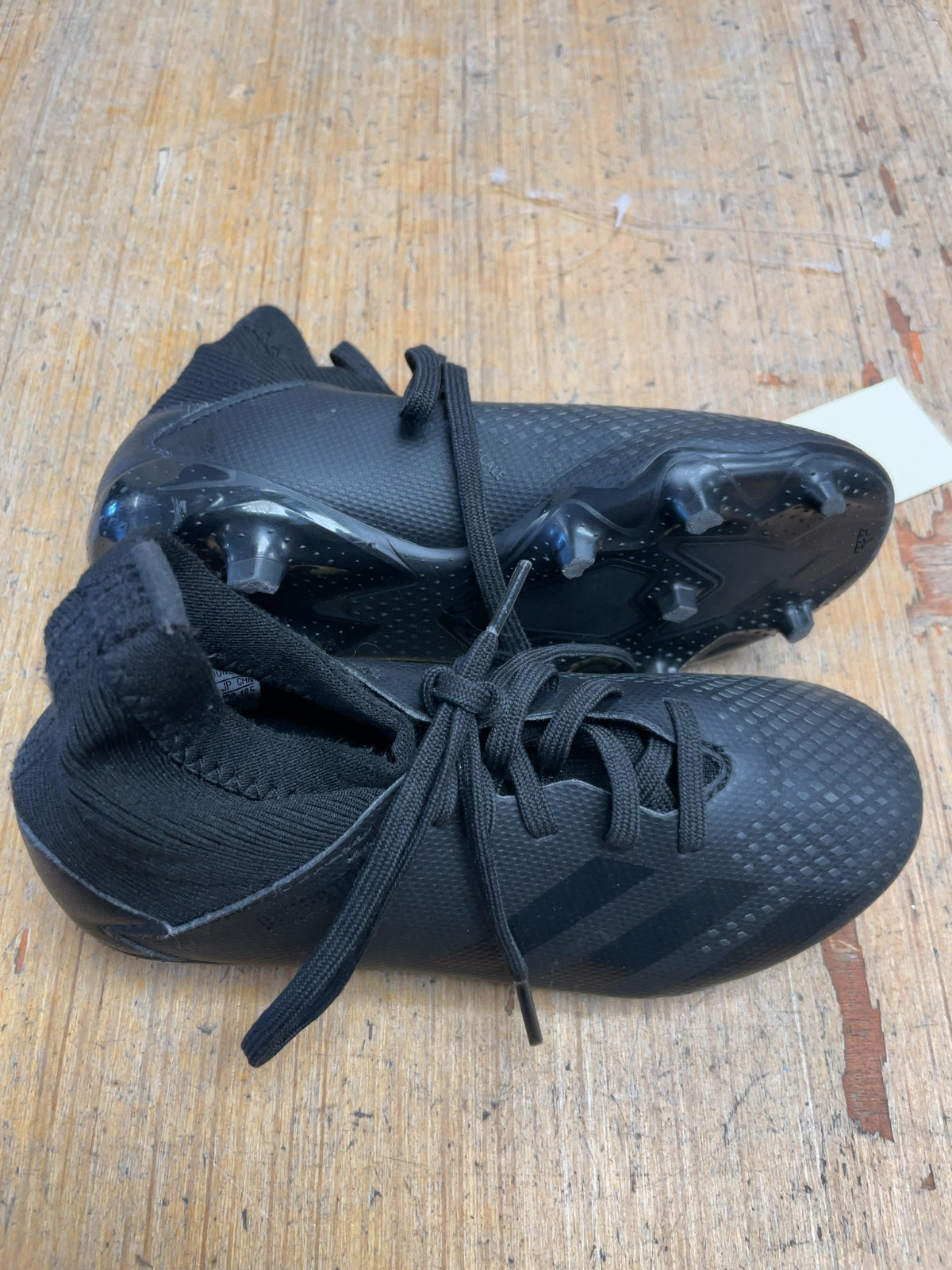 Adidas Predator Size 13C Black Soccer Cleats