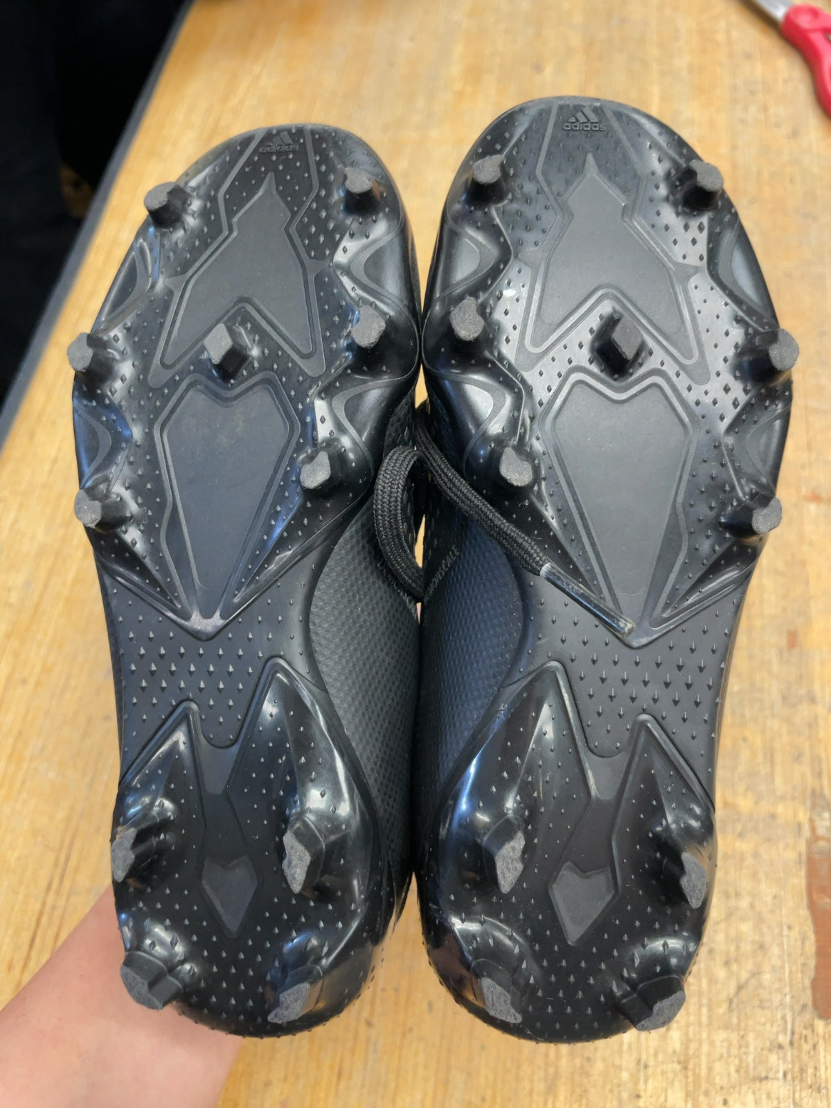 Adidas Predator Size 13C Black Soccer Cleats
