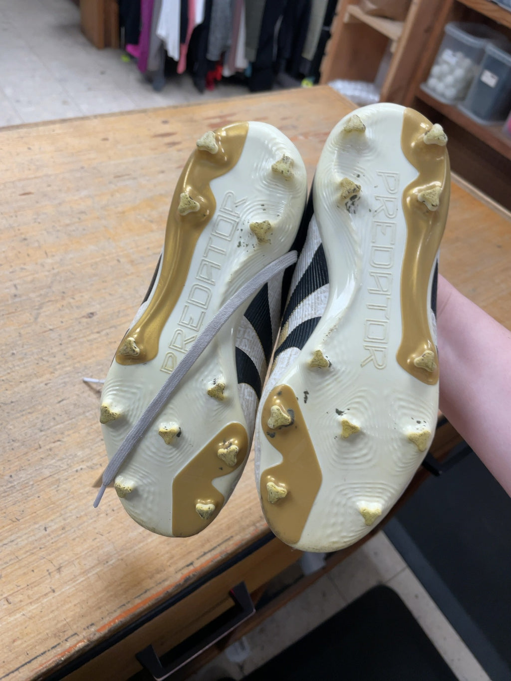 Adidas Predator Size 2 Soccer Cleats