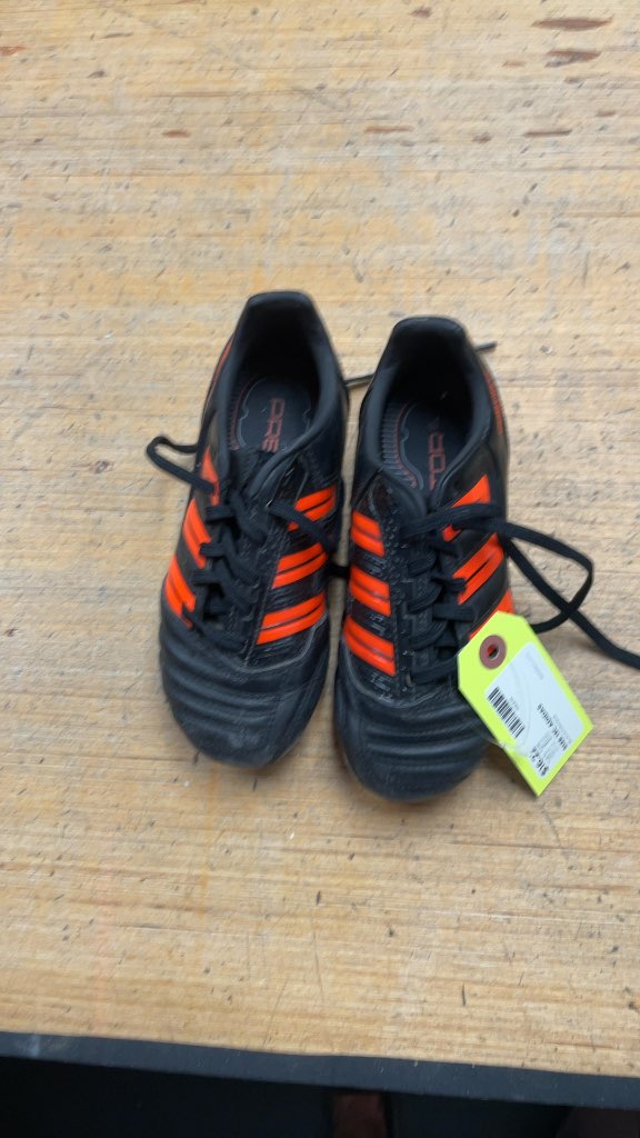 Adidas Predator Soccer Cleats - Black/Orange - Size 13C