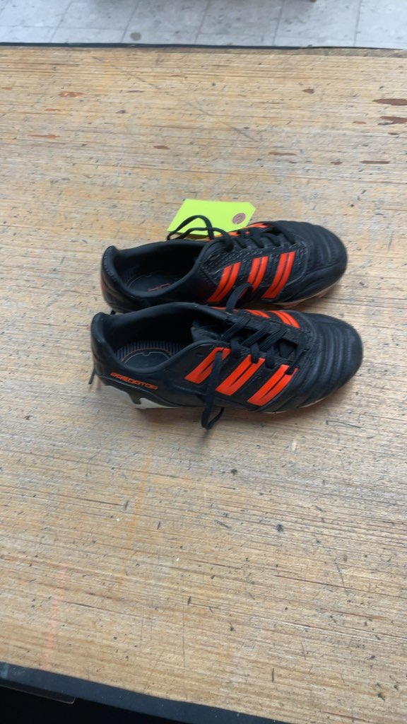 Adidas Predator Soccer Cleats - Black/Orange - Size 13C