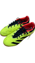 Adidas Predator Soccer Cleats - Neon Yellow/Black/Red - Size 4.5