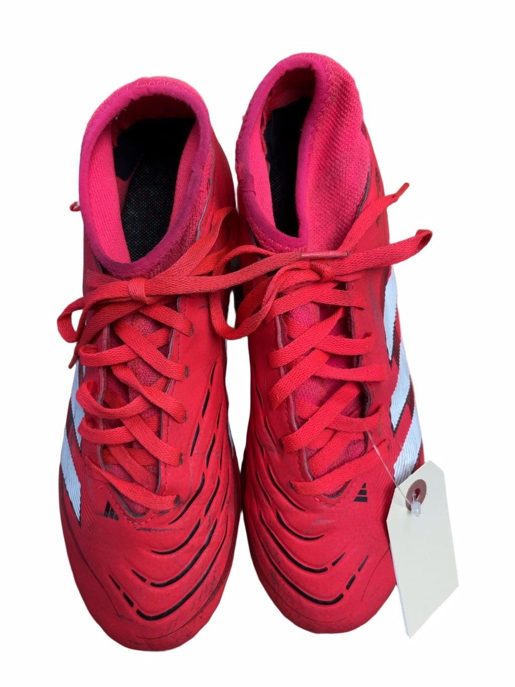 Adidas Predator Soccer Cleats Size 6.5 Red